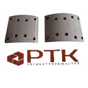 Накладка тормозной колодки передней нижняя 81.50221.0540-Р SHAANXI SHACMAN