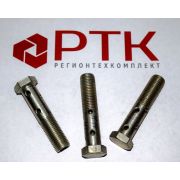 Болт М14*1.5*65 топливный 870006