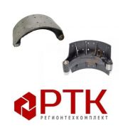 Колодка барабанного тормоза  410*220 MAN/MB 963750/462660 Diesel Tecnic