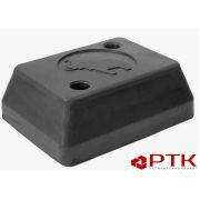 Отбойник прицепа 125х165х78 1975 РТИС 4 отверстия