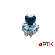 Клапан тормозной DZ95259361105/LEO500086A ускорительный 5 отв. Shacman Х3000