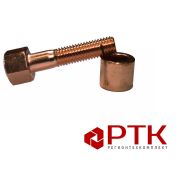 Болт+втулка М10*45*6g крепления выпускного коллектора 240Н-1008504/10-Р/900-00-020