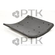 Накладка тормозная FAW задняя 12отв 220мм короткая 3502406A0E R16T230W 3252/3312 Valmo