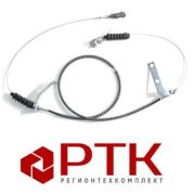 Трос газа 5551-1108580-01 1940т/1000к с 2-мя кронштейнами