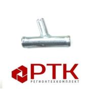 Трубка соединительная Т-образная+угол 45*  16*16*16 металл