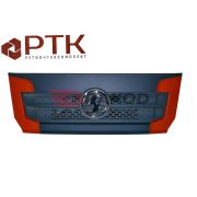 Капот в сборе с решеткой SHACMAN X3000 красный DZ14251110011