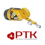 Трос буксировочный Главдор 5т 5м 2 крюка в сумке GL-18