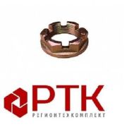 Гайка хвостовика редуктора М42*2-5Н6Н корончатая  374964