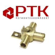 Тройник соединитель шлангов подогревателя Д18*Д20*Д18 643008-1015689 н/о