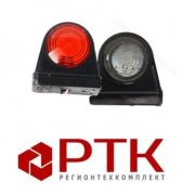 Фонарь полного габарита 25.3731 над дверью прозрачный/красный Беларусь/ОАО