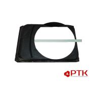 Кожух радиатора 651669-1309011 4-х осник ДВС МАН  диффузор