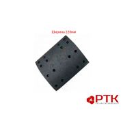 Накладка тормозная задняя 410х220 мост MCP16 T7H T5G HOWO WG9761450185 VALMO