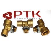 Фитинг металл Т-образный  Д-12*М22вн*1,5*М16  9412  Камоцци