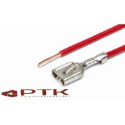 Разъём контакт мама 4,8 мм с изоляцией сечение 2,5 12000022